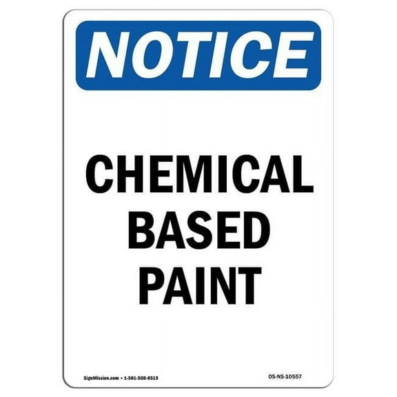 SignMission OS-NS-A-710-V-10557 7 x 10 in. OSHA Notice Sign - Chemical Based Paint