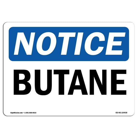 SignMission OS-NS-A-710-V-10720 7 x 10 in. OSHA Notice Sign - Combustible Dust Hazard Present