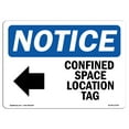 thumbnail image 1 of SignMission OS-NS-A-710-V-11097 7 x 10 in. OSHA Notice Sign - Do Not Climb Ladder, 1 of 6