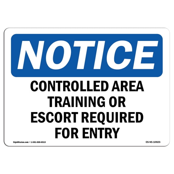 SignMission OS-NS-A-710-V-11146 7 x 10 in. OSHA Notice Sign - Do Not Disturb Meeting in Progress