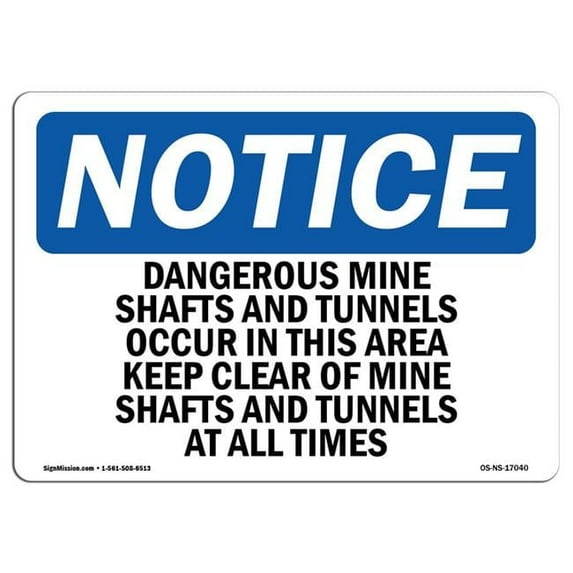 OSHA Notice Sign - OSHA Do Not Enter Sign | Aluminum Sign | Protect Your Business, Construction Site, Warehouse & Shop Area | Made in the USA
