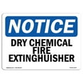 thumbnail image 1 of OSHA Notice Sign - Dry Chemical Fire Extinguisher |  Aluminum Sign | Protect Your Business, Construction Site, Warehouse & Shop Area |  Made in the USA, 1 of 6