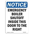 thumbnail image 1 of OSHA Notice Sign - Domestic Water Shutoff |  Aluminum Sign | Protect Your Business, Construction Site, Warehouse & Shop Area |  Made in the USA, 1 of 6