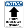 thumbnail image 1 of OSHA Notice Sign - Emergency Medical Gas Shutoff Medical Gas |  Aluminum Sign | Protect Your Business, Work Site, Warehouse & Shop Area |  Made in the USA, 1 of 6