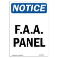 thumbnail image 1 of SignMission OS-NS-A-710-V-12371 7 x 10 in. OSHA Notice Sign - F.A.A. Panel, 1 of 6