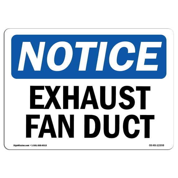SignMission OS-NS-A-710-V-12496 7 x 10 in. OSHA Notice Sign - Feline Isolation Sanitary Environment