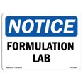thumbnail image 1 of SignMission OS-NS-A-710-L-12898 7 x 10 in. OSHA Notice Sign - Formulation Lab, 1 of 6