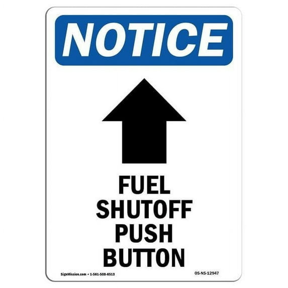 OSHA Notice Sign - Fire Riser And Electrical Panel Inside | Aluminum Sign | Protect Your Business, Work Site, Warehouse & Shop Area | Made in the USA