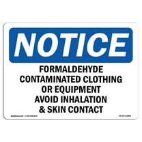 SignMission OS-NS-A-710-V-13191 7 x 10 in. OSHA Notice Sign - Hairnet Beard Net, Hard Hat, Ear