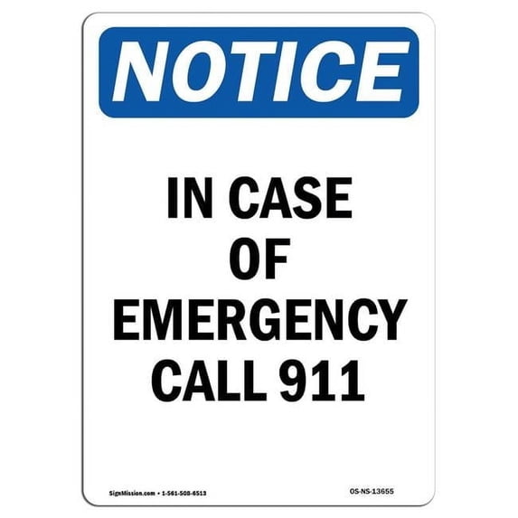 OSHA Notice Sign - Hearing Protection Mandatory | Aluminum Sign | Protect Your Business, Construction Site, Warehouse & Shop Area | Made in the USA
