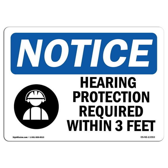 SignMission OS-NS-A-710-V-13690 7 x 10 in. OSHA Notice Sign - Incoming Samples