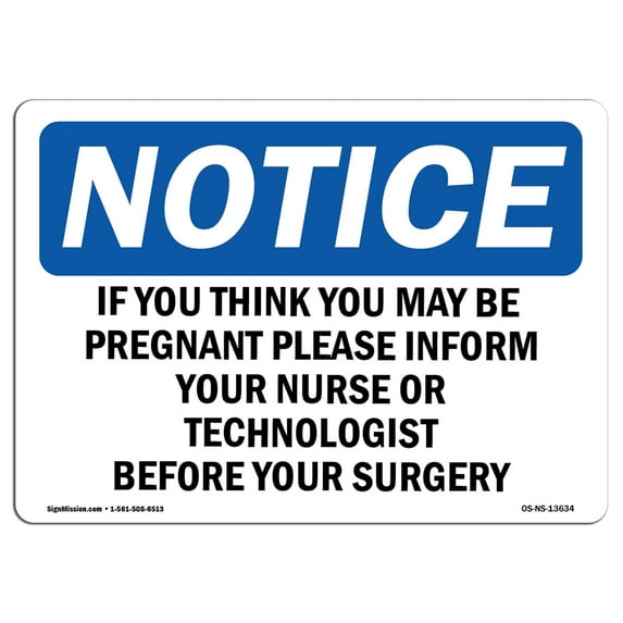 SignMission OS-NS-A-710-V-13910 7 x 10 in. OSHA Notice Sign - Knowledge is Knowing That a Tomato