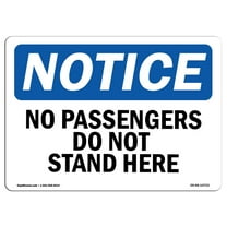 SignMission OS-NS-A-710-V-14892 7 x 10 in. OSHA Notice Sign - No Texting While Driving
