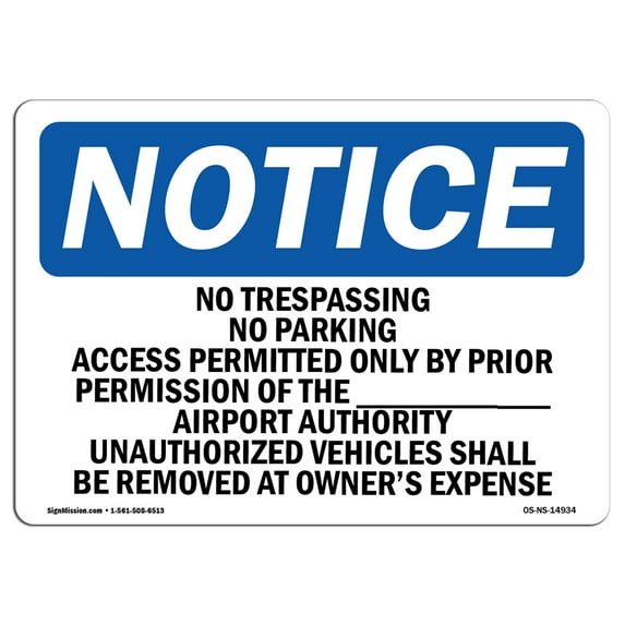 SignMission OS-NS-A-710-V-15095 7 x 10 in. OSHA Notice Sign - Non-Potable Water Not for Drinking