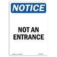 thumbnail image 1 of OSHA Notice Sign - No Trespassing This Property |  Aluminum Sign | Protect Your Business, Construction Site, Warehouse & Shop Area |  Made in the USA, 1 of 6