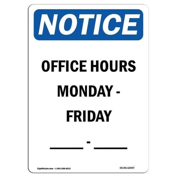 OSHA Notice Sign - NOTICE Floor Load Capacity Per Square Foot |  Aluminum Sign | Protect Your Business, Work Site, Warehouse & Shop Area |  Made in the USA