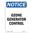 thumbnail image 1 of SignMission OS-NS-A-710-V-17102 7 x 10 in. OSHA Notice Sign - Ozone Generator Control, 1 of 6