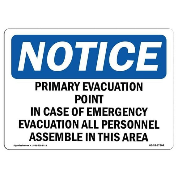 OSHA Notice Sign - Primed Dry Standpipe |  Aluminum Sign | Protect Your Business, Construction Site, Warehouse & Shop Area |  Made in the USA