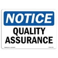 thumbnail image 1 of OSHA Notice Sign - Quality Assurance |  Aluminum Sign | Protect Your Business, Construction Site, Warehouse & Shop Area |  Made in the USA, 1 of 6