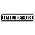 thumbnail image 1 of TATTOO PARLOR Street Sign artist parlour tattooist ink inkster | Indoor/Outdoor |  30" Wide, 1 of 5