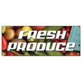 thumbnail image 1 of SignMission  72 in. Banner Sign - Fresh Produce, 1 of 1