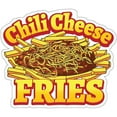 thumbnail image 1 of SignMission 8 in. Decal Concession Stand Food Truck Sticker - Chili Cheese Fries, 1 of 1
