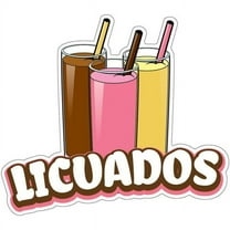 Licuados 8" Decal Concession Stand Food Truck Sticker