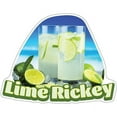 thumbnail image 1 of Lime Rickey 8" Decal Concession Stand Food Truck Sticker, 1 of 2