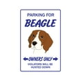 thumbnail image 1 of SignMission 8 x 12 in. Beagle Decal Dog Pet Parking Decals - Hound Dogs Groomer Puppy Pup, 1 of 4
