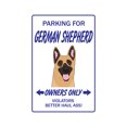 thumbnail image 1 of SignMission 8 x 12 in. German Shepherd Decal - Dog Pet Parking Lover Security Guard Breeder Vet, 1 of 4