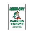 thumbnail image 1 of SignMission  8 x 12 in. Lawn Guy Sign - Parking Mower Parts Grass Seed Sod Landscaper Landscaping, 1 of 4