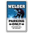 thumbnail image 1 of SignMission  8 x 12 in. Novelty Sticker - Welder, 1 of 1