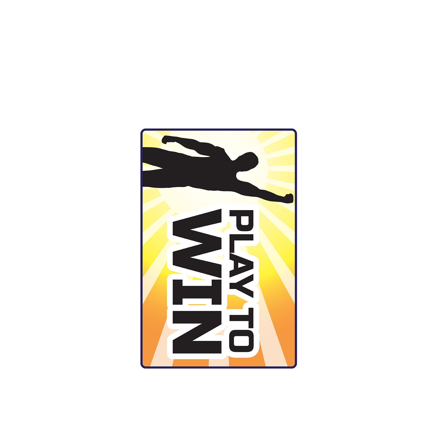 PLAY TO WIN Sign sports kids teens coach encouragement | Indoor/Outdoor ...