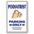 thumbnail image 1 of PODIATRIST Decal toes toe feet doctor nails gross foot podiatry | Indoor/Outdoor | 12" Tall, 1 of 4