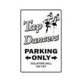 thumbnail image 1 of SignMission 8 x 12 in. Tap Dancers Decal - Dance Music Teacher Instructor Dancing Shoes Band, 1 of 4