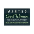thumbnail image 1 of SignMission Z-Wanted Good Woman 8 x 12 in. Wanted Good Woman Sign - Men Maid Wanted Relationship Love, 1 of 4