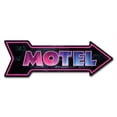 thumbnail image 1 of SignMission 8 x 24 in. Indoor & Outdoor Decor Direction Sticker Vinyl Wall Decals - Motel - 24 in., 1 of 2
