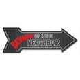thumbnail image 1 of SignMission 8 x 24 in. Indoor & Outdoor Decor Direction Sticker Vinyl Wall Decals - Rude Neighbor - 24 in., 1 of 3