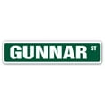 thumbnail image 1 of GUNNAR Street Sign Childrens Name Room Sign | Indoor/Outdoor |  36" Wide, 1 of 5