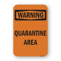 SignMission A-1218-12782 Covid-19 Notice Sign - Flammable Storage Sign