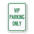 thumbnail image 1 of SignMission A-1218-23026 12 x 18 in. Aluminum Sign - Reserved Parking Sign VIP Parking Only, 1 of 4