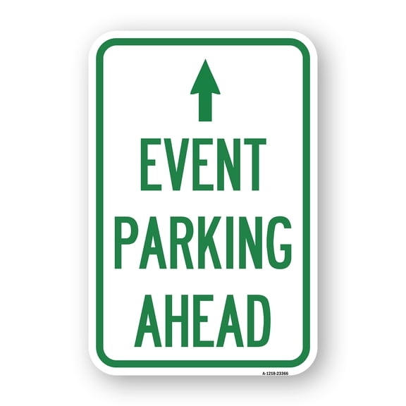 SignMission A-1218-23366 12 x 18 in. Aluminum Sign - Parking Sign & Post Kit