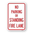 thumbnail image 1 of SignMission A-1218-23681 12 x 18 in. Aluminum Sign - No Parking or Standing Fire Lane, 1 of 4