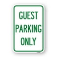 thumbnail image 1 of SignMission A-1218-23929 12 x 18 in. Aluminum Sign - Guest Parking Only, 1 of 4