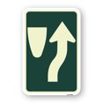 thumbnail image 1 of SignMission A-1218-24522 12 x 18 in. Aluminum Sign - Beware of Curb Graphic, 1 of 4