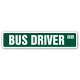 thumbnail image 1 of SignMission A-18-SS-BUS DRIVER 18 in. Bus Driver Aluminum Street Sign - Station Buses Driver Route School, 1 of 5