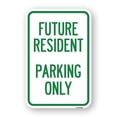 thumbnail image 1 of SignMission A-1824-23050 18 x 24 in. Aluminum Sign - Reserved Parking Sign Future Resident Parking Only, 1 of 4