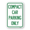 thumbnail image 1 of SignMission A-1824-24249 18 x 24 in. Aluminum Sign - Compact Car Parking Only, 1 of 4