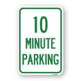 thumbnail image 1 of SignMission A-1824-24645 18 x 24 in. Aluminum Sign - 10 Minute Parking, 1 of 4