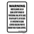 thumbnail image 1 of SignMission A-1824-25174 18 x 24 in. Aluminum Sign - Delaware Equine, 1 of 4